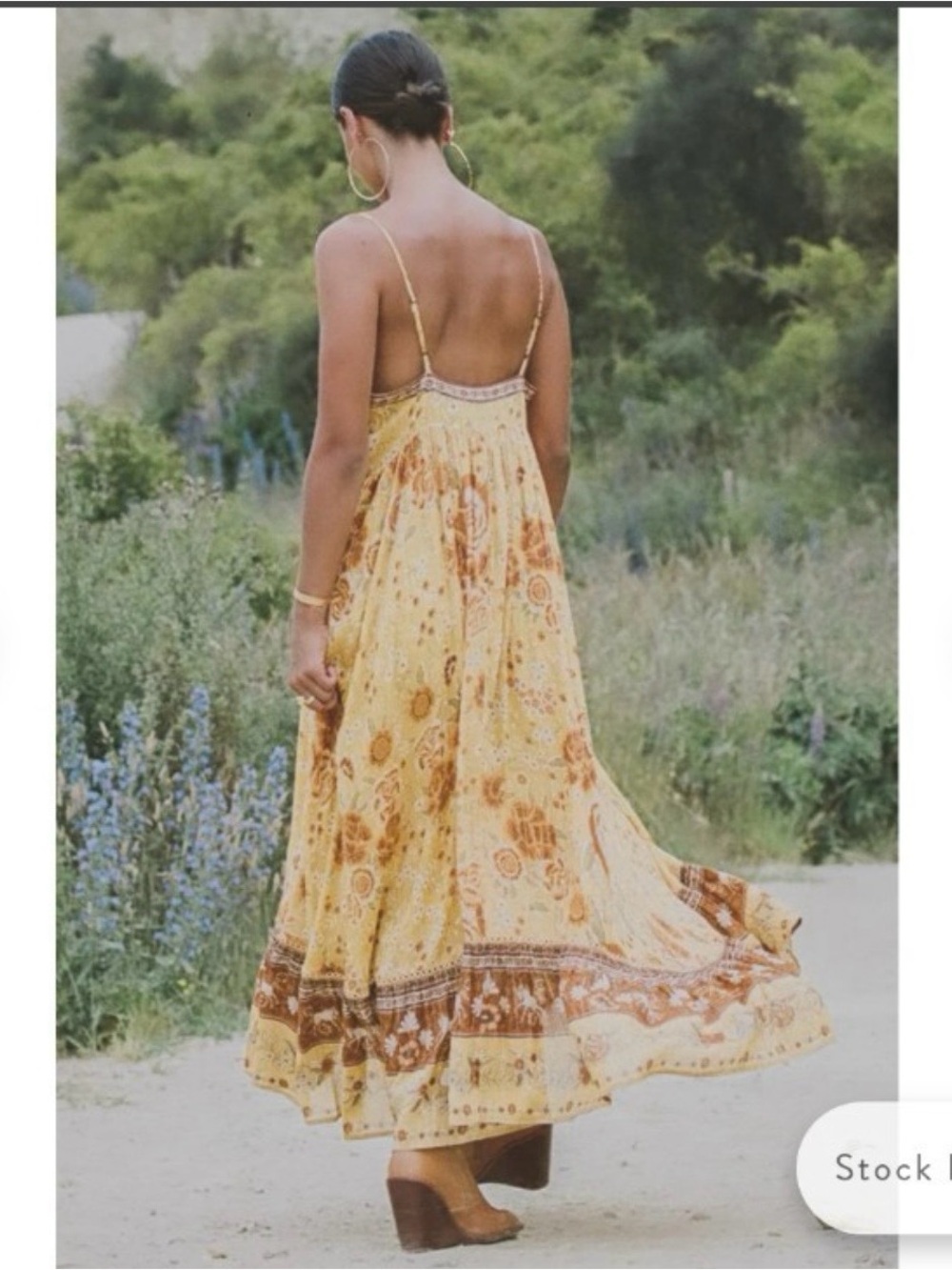 Spell and the Gypsy - Mystic Strappy Dress Sunflower - Picture 4 of 7
